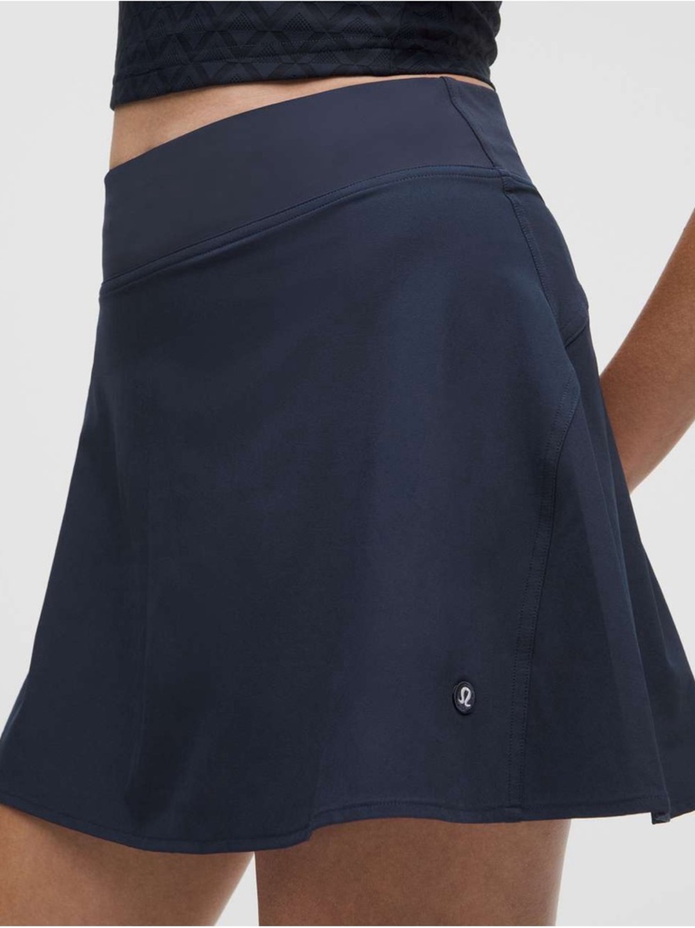 NWT Lululemon Cal Branded Navy Lightweight High-Rise Tennis Skirt Size 4